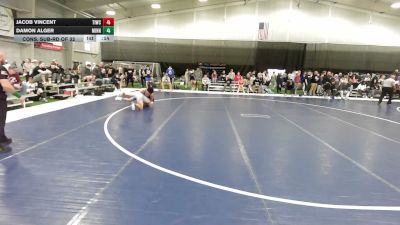 150 lbs Cons. Sub-rd Of 32 - Jacob Vincent, Team Idaho Wrestling Club vs Damon Alger, Minnesota