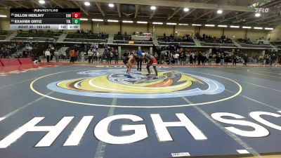 165 lbs Round Of 32 - Dillon Herlihy, Coventry vs Exavier Ortiz, Tolman