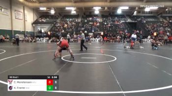 157 lbs Prelims - Cole Moretensen, Western Colorado vs Kameron Frame, Newman-Wichita