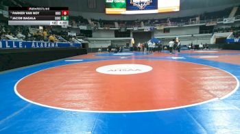 5A 113 lbs Semifinal - Parker Van Noy, Beauregard HS vs Jacob Bagala, Corner