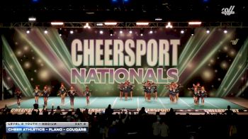 Cheer Athletics - Plano - Cougars [2026 L2 Youth - Medium Day 2] 2026 CHEERSPORT National All Star Cheerleading Championship