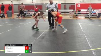 92 lbs Round 1 (4 Team) - Slayden Hunt, East Kansas Eagles vs Isacc Folk, Untouchables