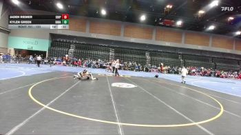 120 lbs Cons. Round 1 - Kylen Green, Damonte Ranch vs Jaden Riemer, El Dorado
