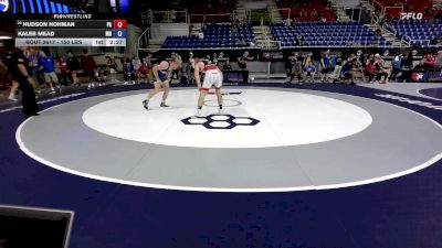 150 lbs Cons. Sub-rd Of 32 - Hudson Hohman, PA vs Kaleb Mead, MN
