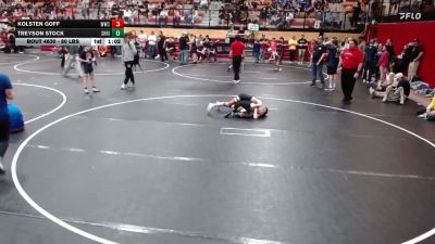 80 lbs Cons. Quarters - Kolsten Goff, Warhawk Wrestling Club vs Treyson Stock, Shootbox Rigby