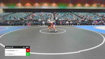 184 lbs Round Of 16 - Kyle Knudtson, Eastern Oregon University vs Eugenio Franco, Cal Poly