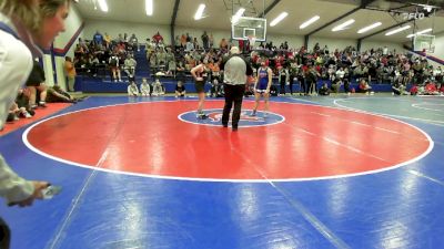 117 lbs Rr Rnd 2 - Stella Caygill, Bixby JH Girls vs December Chaney, Sallisaw JH