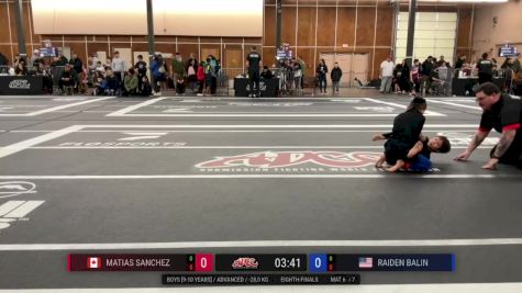 Matias Sanchez vs Raiden Balin 2026 ADCC Portland Open