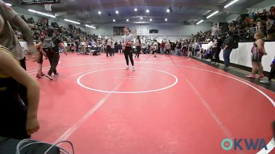 46 lbs Round Of 32 - Kaysen Peters, Dark Cloud Wrestling Club vs Lincoln Lamho, Wagoner Takedown Club