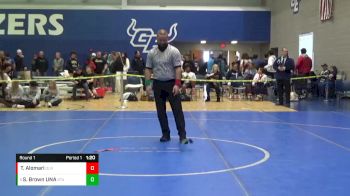 285 lbs Round 1 - Steven Brown UNA, St Thomas Aquinas vs Tamer Alomari, Olathe North