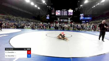 127 lbs Cons 16 #2 - Caylynn Chandler, Michigan vs Natalie Klavetter, Wisconsin