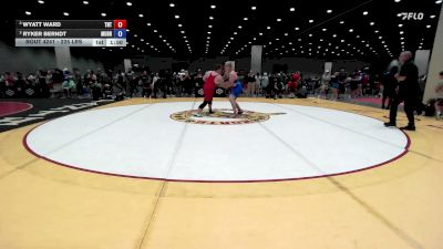 225 lbs Semis - Wyatt Ward, Tough N Technical vs Ryker Berndt, Mustang Broncos