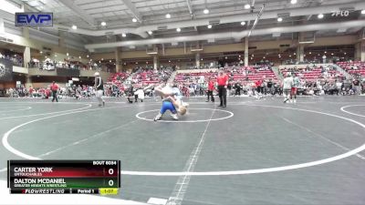 110 lbs Quarterfinal - Carter York, Untouchables vs Dalton McDaniel, Greater Heights Wrestling