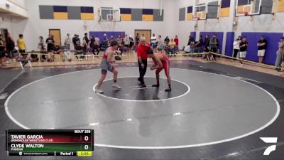 175 lbs Quarterfinal - Tavier Garcia, Grindhouse Wrestling Club vs Clyde Walton, Phoenix