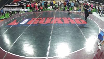 84-88 lbs 5th Place Match - Cooper Hennefer, Idaho vs Dominic Sampaga-Rodrigues, Hawaii