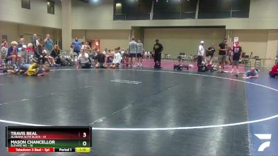 70 lbs Round 6 (8 Team) - Travis Beal, Alabama Elite Black vs Mason Chancellor, Elevate WC