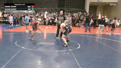 121 lbs Rr Rnd 3 - Daniel Sharp, American MMAW - MSC vs Shane Dagro, Iron Wolves