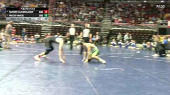 1A-138 lbs Cons. Round 2 - Jacob Vance, Osage vs Parker Glassmaker, MMC/RU