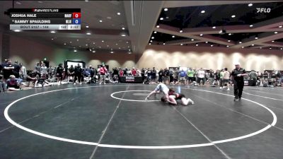 144 lbs Champ. Round 2 - Joshua Hale, Maryland vs Sammy Spaulding, New Jersey