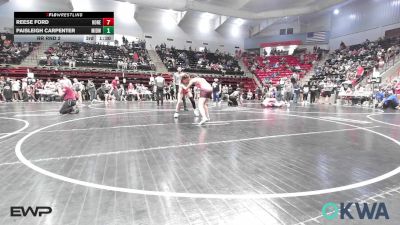 117 lbs Quarterfinal - Alexis Silkey, Hilldale Youth Wrestling Club vs Hanley Heflin, Northeast Take Down Club