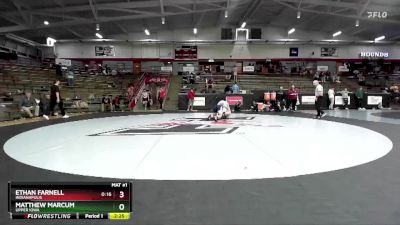 197 lbs Cons. Round 4 - Ethan Farnell, Indianapolis vs Matthew Marcum, Upper Iowa