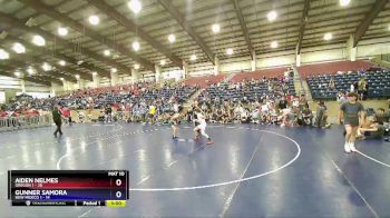 106 lbs Placement (16 Team) - Aiden Nelmes, Oregon 1 vs Gunner Samora, New Mexico 1