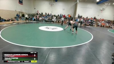 215A Quarterfinal - Teigan Porter, Green River vs Rodolfo (Junior) Gonzalez, Natrona County
