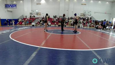 120 lbs Semifinal - Elijah Mahoney, Norman North JH vs Juliette Abolhosn, D3 Wrestling Cluib