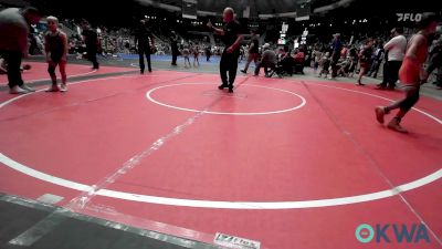 67 lbs Consi Of 8 #2 - Luke Olsen, Mojo Grappling Academy vs Grayson Varnell, Team Tulsa Wrestling Club