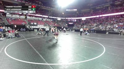 285 lbs Champ. Rd Of 16 - Jayk Lauersdorf, Waterloo vs Parker Tulachka, Mishicot