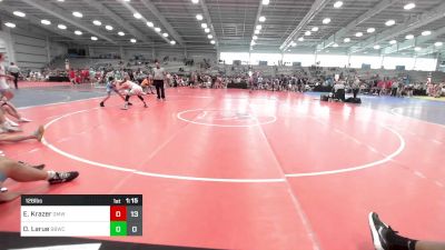 126 lbs Rr Rnd 2 - Ethan Krazer, Gold Medal Wrestling Club vs Dean Larue, Beach Boyz Wrestling