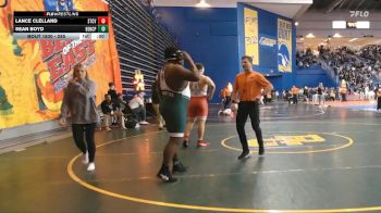 285 lbs Cons. Round 5 - Sean Boyd, Benedictine College Prep vs Lance Clelland, St Christopher
