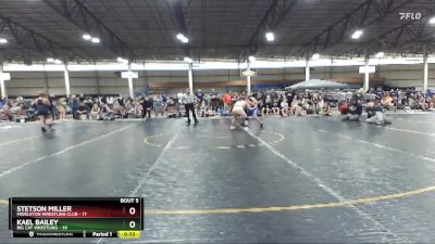 110 lbs Round 3 (4 Team) - Stetson Miller, Middleton Wrestling Club vs Kael Bailey, Big Cat Wrestling