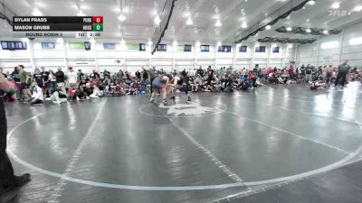 220 lbs Round Robin 3 - Dylan Frass, Pursuit - HS vs Mason Grubb, Hoosiers Mafia - HS