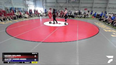 285 lbs Round 2 - Hayden Skillings, Minnesota Blue vs Hunter Vander Heiden, Wisconsin