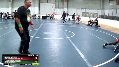 140 lbs Cons. Round 5 - Aiden Noyes, Beat The Street Chicago - OP vs Liam Fitzpatrick, Michigan Premier