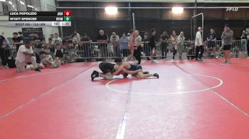 125 lbs Consi Of 4 - Luca Popolizio, Journeymen/ Cba vs Wyatt Spencer, Wyoming Seminary