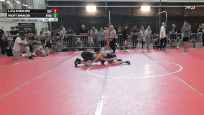 125 lbs Consi Of 4 - Luca Popolizio, Journeymen/ Cba vs Wyatt Spencer, Wyoming Seminary