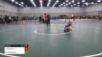 75 lbs Quarterfinal - Jonah Anderson, Metro Wrestling Academy vs Marco Hutcherson, Hutchy Hammers