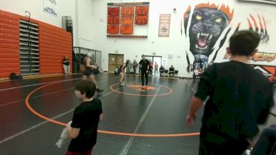 129-136 lbs 1st Place Match - Kylie Geis, Thermopolis Middle School vs Briar Lahoe, Thermopolis Middle School