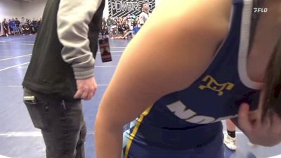 100 lbs Round Of 16 - Jocelyn Adkins, Cabell MIdland-WV vs Lia Verrico, Norwin