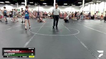 76 lbs Round 7 (8 Team) - Dominic Verlardi, Prestige Worldwide Boats vs Sam Winship, Savage WA