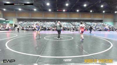 165 lbs 2nd Place - Addelyn Gorringe, 208 Badgers vs Kimber Wait, Mat Rats