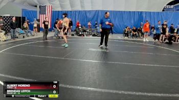 138 lbs Round 7 (8 Team) - Albert Moreno, FORGE vs Brendan Leitch, Rogue WC