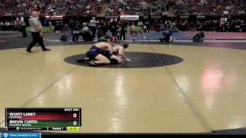 145 lbs Cons. Round 1 - Wyatt Laney, Lewiston vs Brevin Curtis, McQueen Nevada