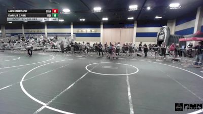 150 lbs Round Of 16 - Jack Burdick, Champions WC vs Darius Case, Fighting Squirrels WC