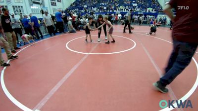 46 lbs Round Of 16 - Mark Misak, Clinton Youth Wrestling vs Teagen Martinez, Carl Albert