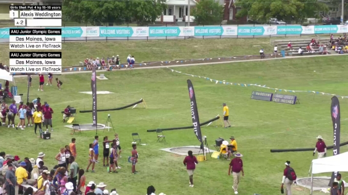 Replay: Shotput - 2023 AAU Junior Olympic Games | Aug 1 @ 12 PM