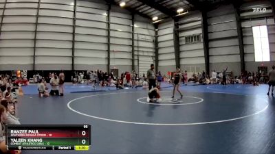 95 lbs Semis & 1st Wrestleback (8 Team) - Ranzee Paul, Southern Indiana Storm vs Yaleen Khang, Combat Athletics Girls