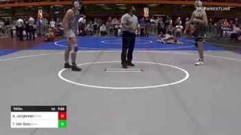 182 lbs Round Of 16 - Aden Jorgensen, Peak Wrestling vs Tanner Van Scoy, Stevens Raiders